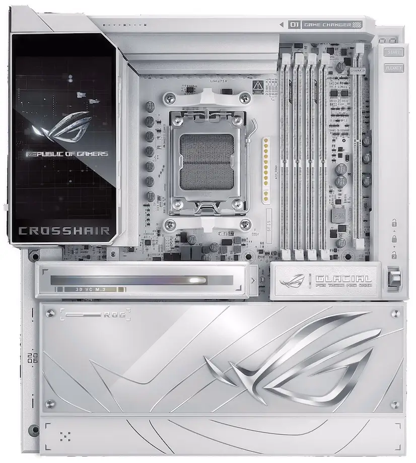 Montaje Placa Base ASUS ROG CROSSHAIR X870E GLACIAL Galapagar Galapagar PC - Montaje Placa Base ASUS ROG CROSSHAIR X870E GLACIAL Galapagar