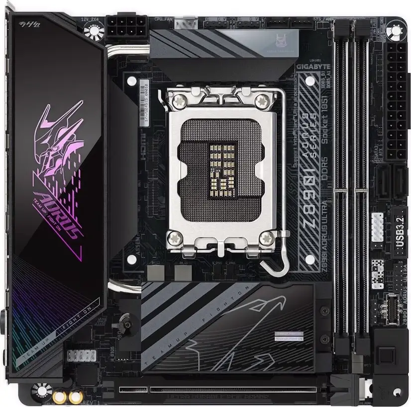 Montaje Placas Base Gigabyte Z890I AORUS ULTRA Gaming PC Galapagar Montaje Placa Base Gigabyte Z890I AORUS ULTRA Gaming PC Galapagar