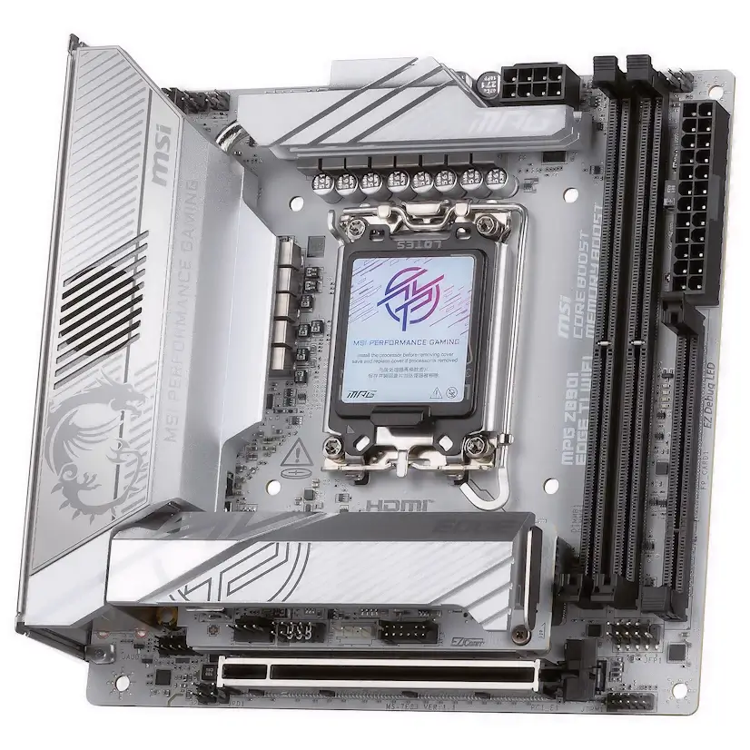 Montaje Placa Base MSI MPG Z890I EDGE TI WIFI Gaming PC Galapagar Montaje Placa Base MSI MPG Z890I EDGE TI WIFI Gaming PC Galapagar
